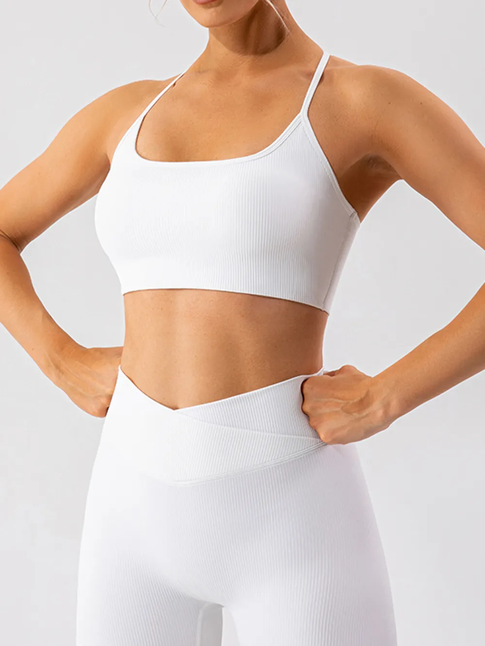 Spaghetti Strap Active Bra, image 8