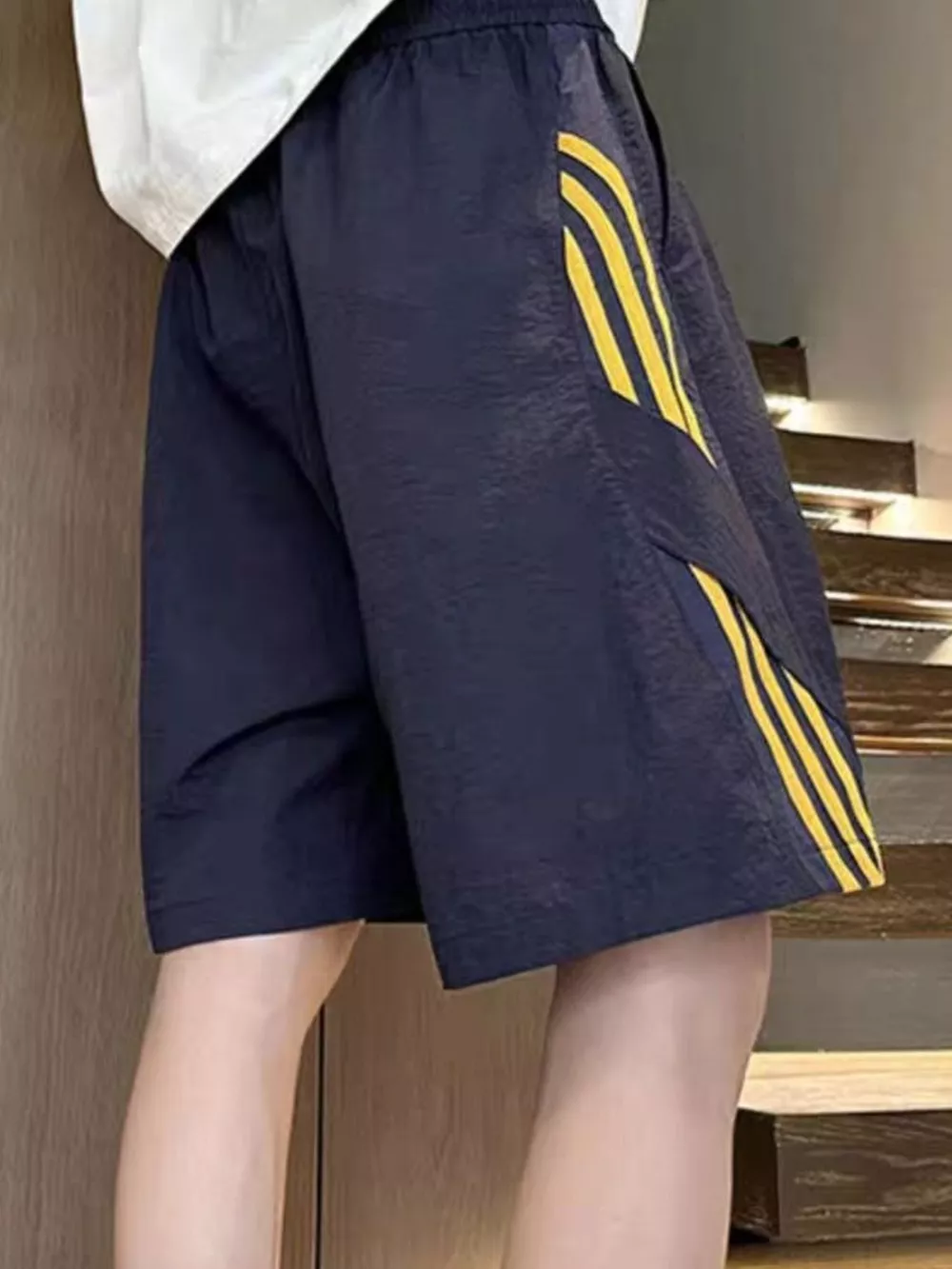 Men's Plus Size Casual Drawstring Shorts, image 7