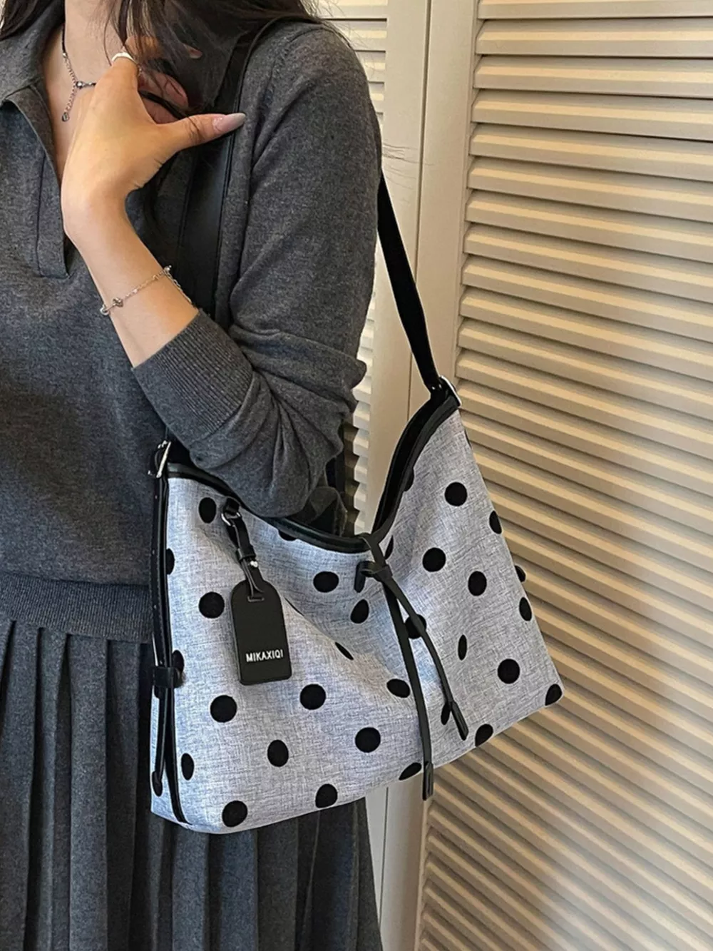 Polka Dot Shoulder Bag, image 2