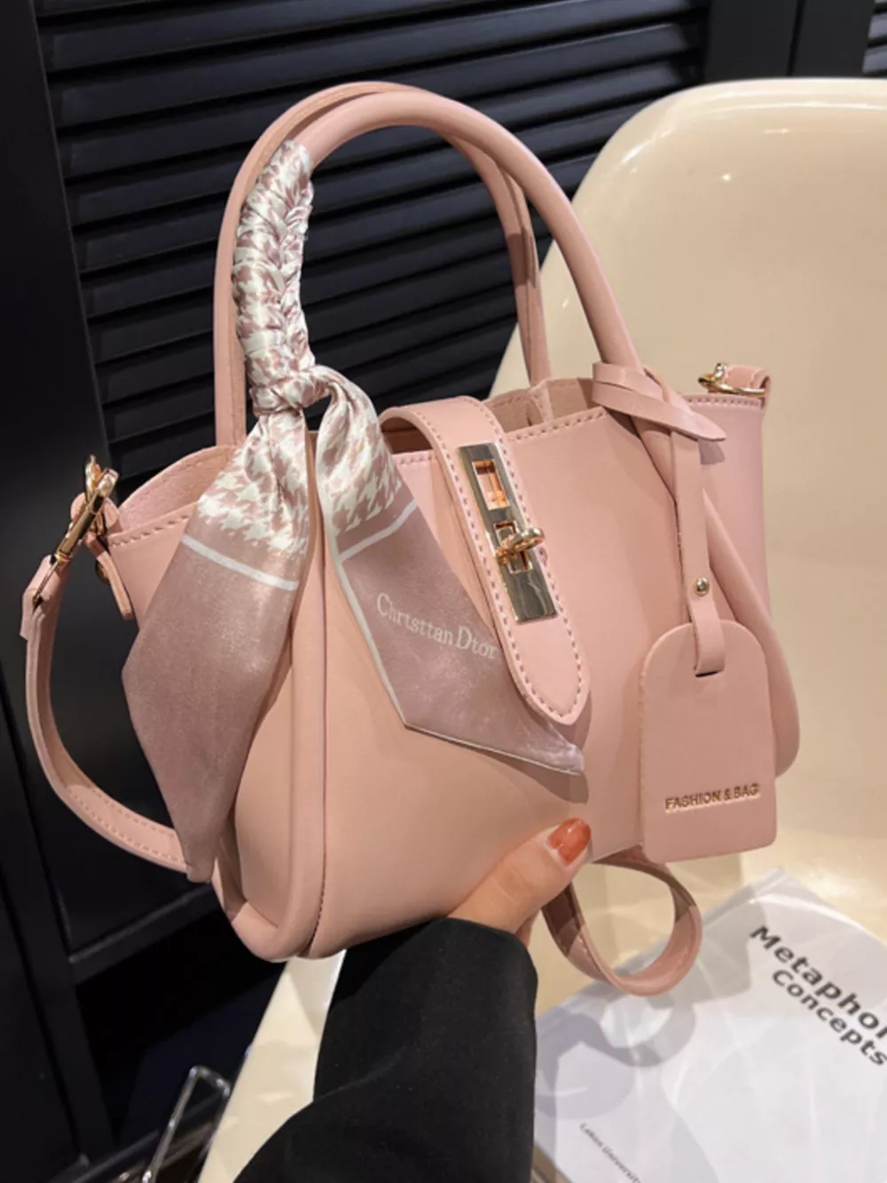 Top Handle Crossbody Bag, image 5