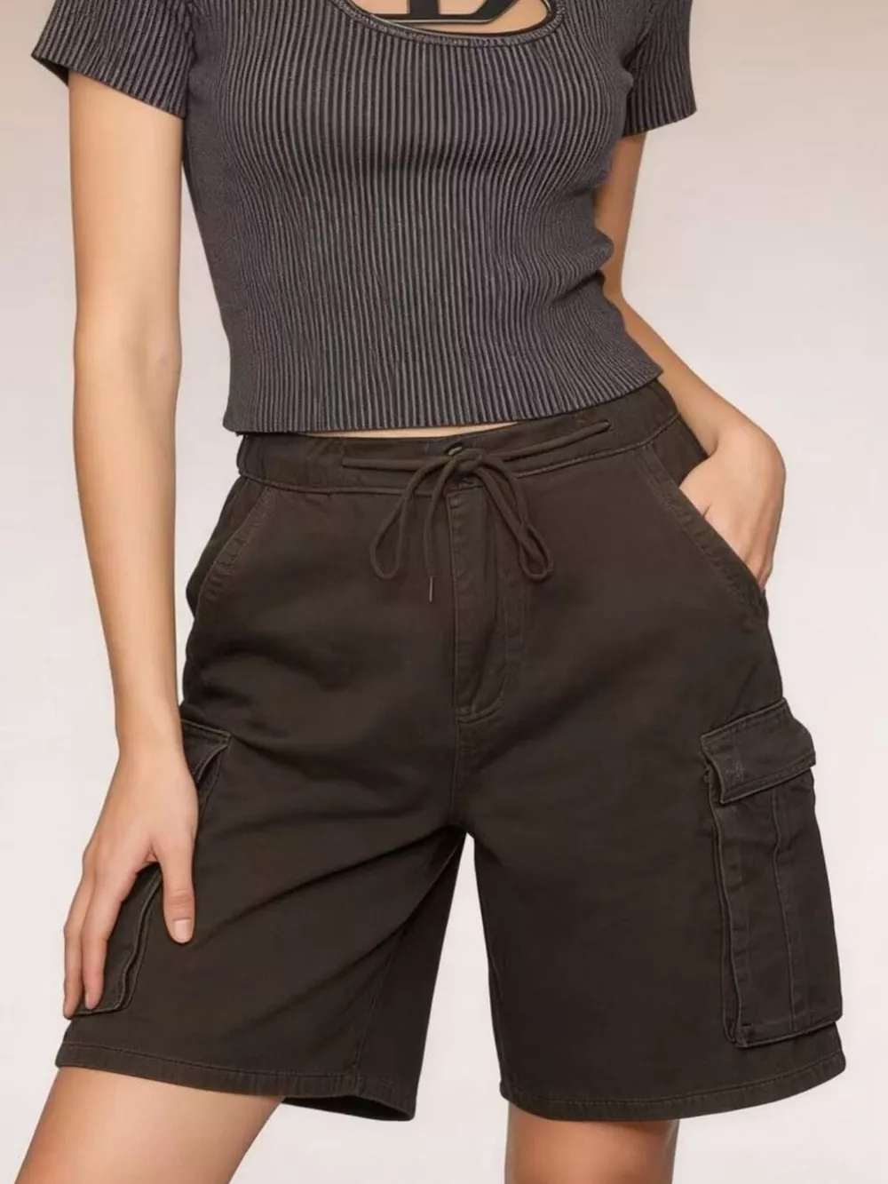 Cargo Shorts with Drawstring, image 13