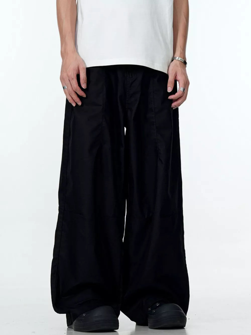 Men's Wide Leg Pants, image 3