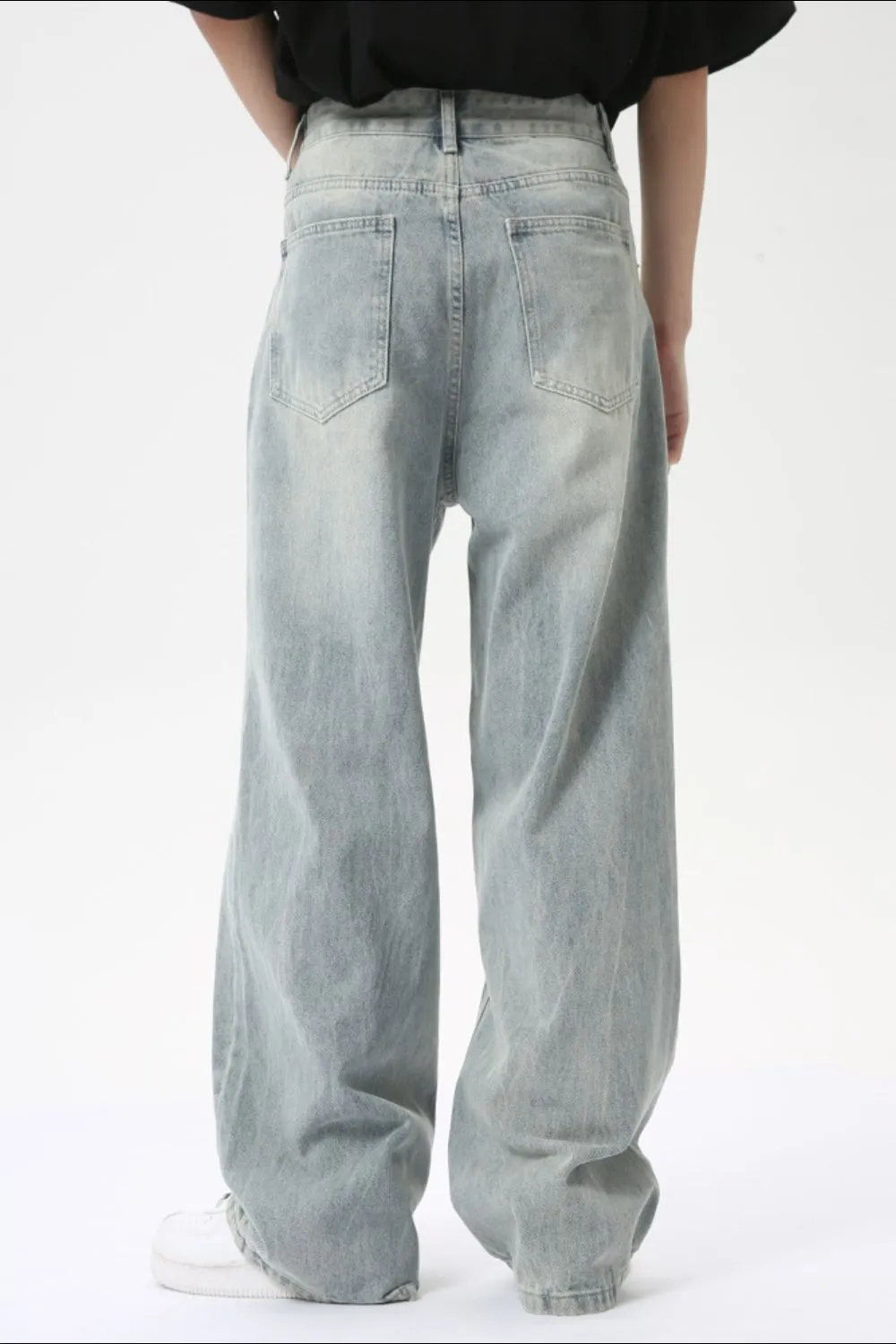 Wide Leg Jeans with Pockets, image 5