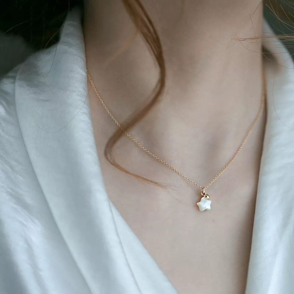 925 Sterling Silver Star Necklace