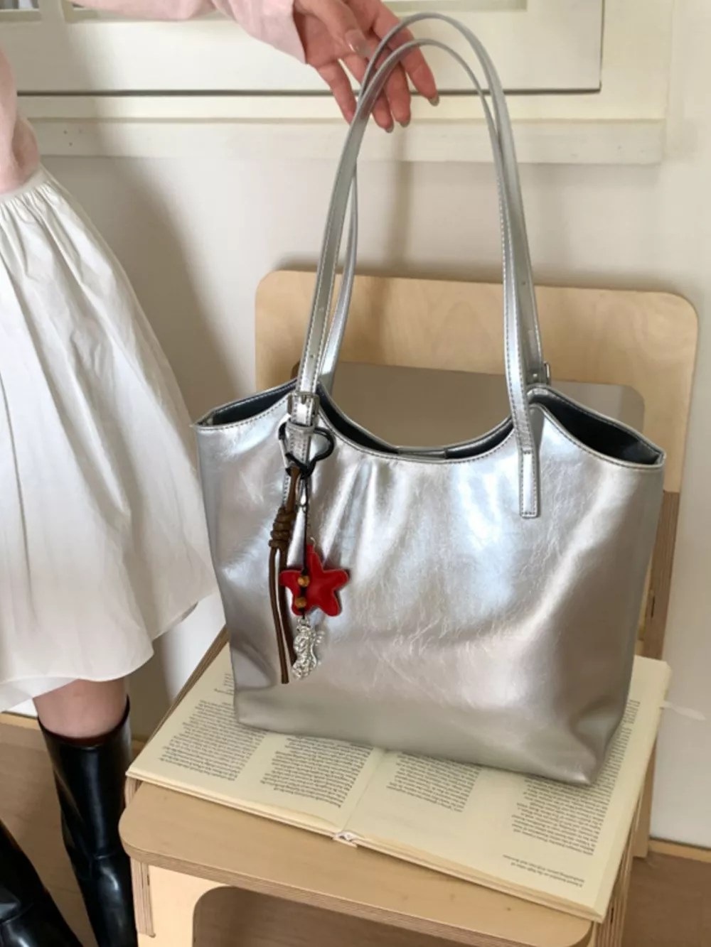 PU Leather Shoulder Bag, image 5