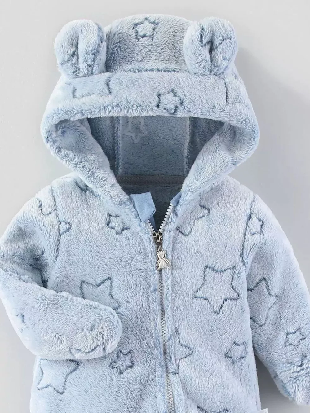 Children's Plush Hooded One-Piece, image 3