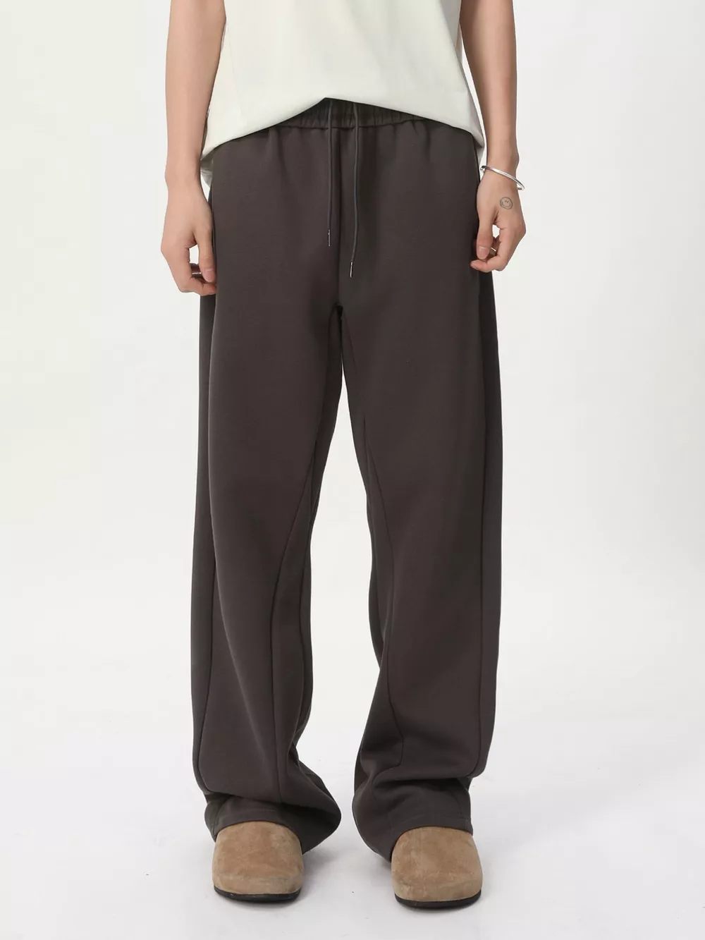 Men's Loose Fit Drawstring Pants, image 8