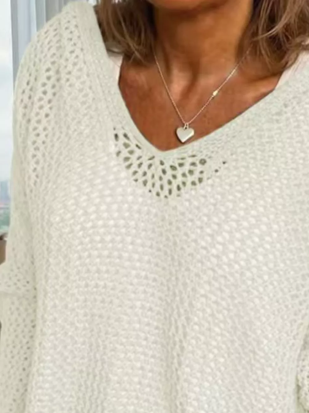 Loose Knit Hooded Cover Up, image 14