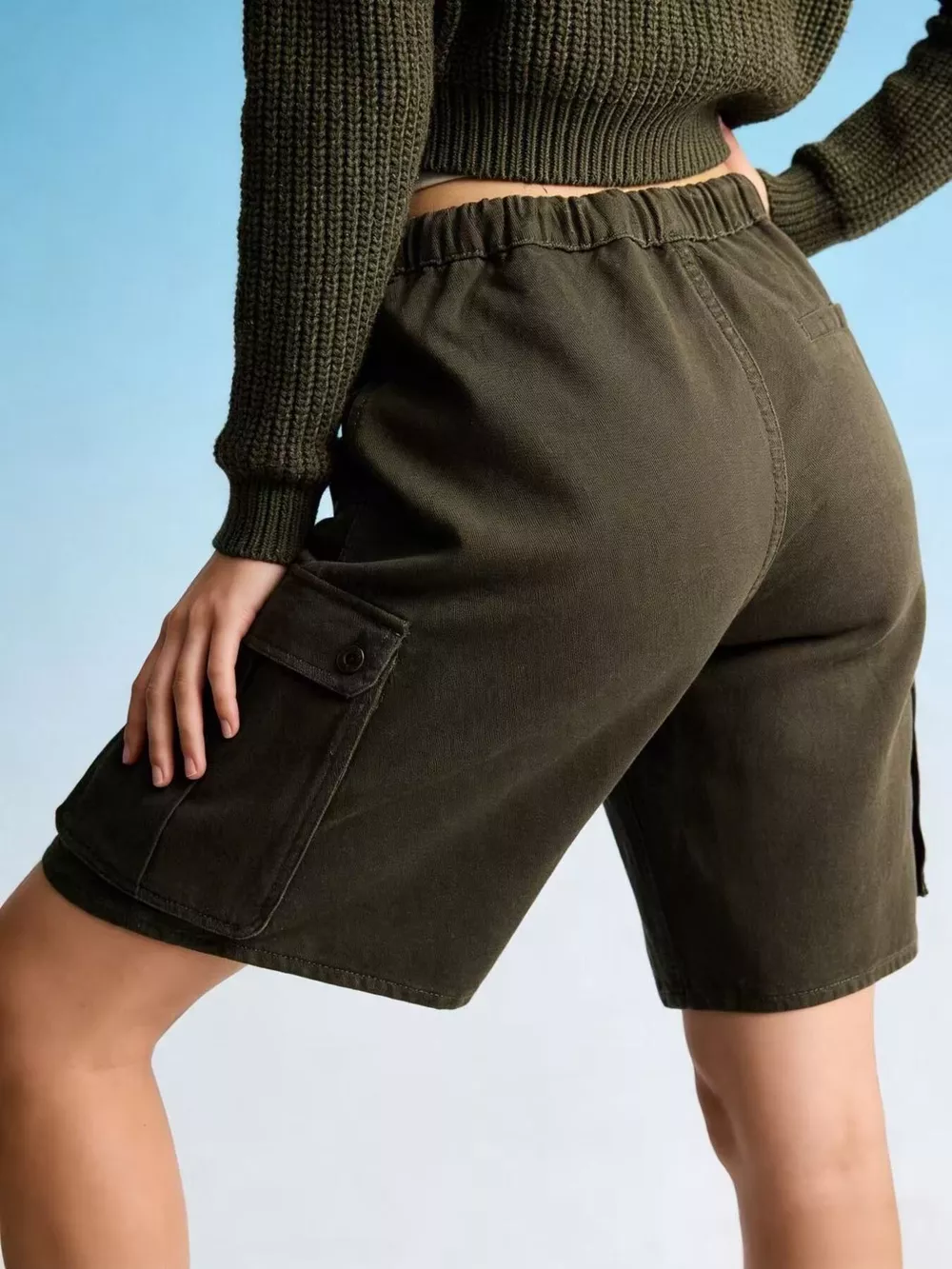 Cargo Shorts with Drawstring, image 7
