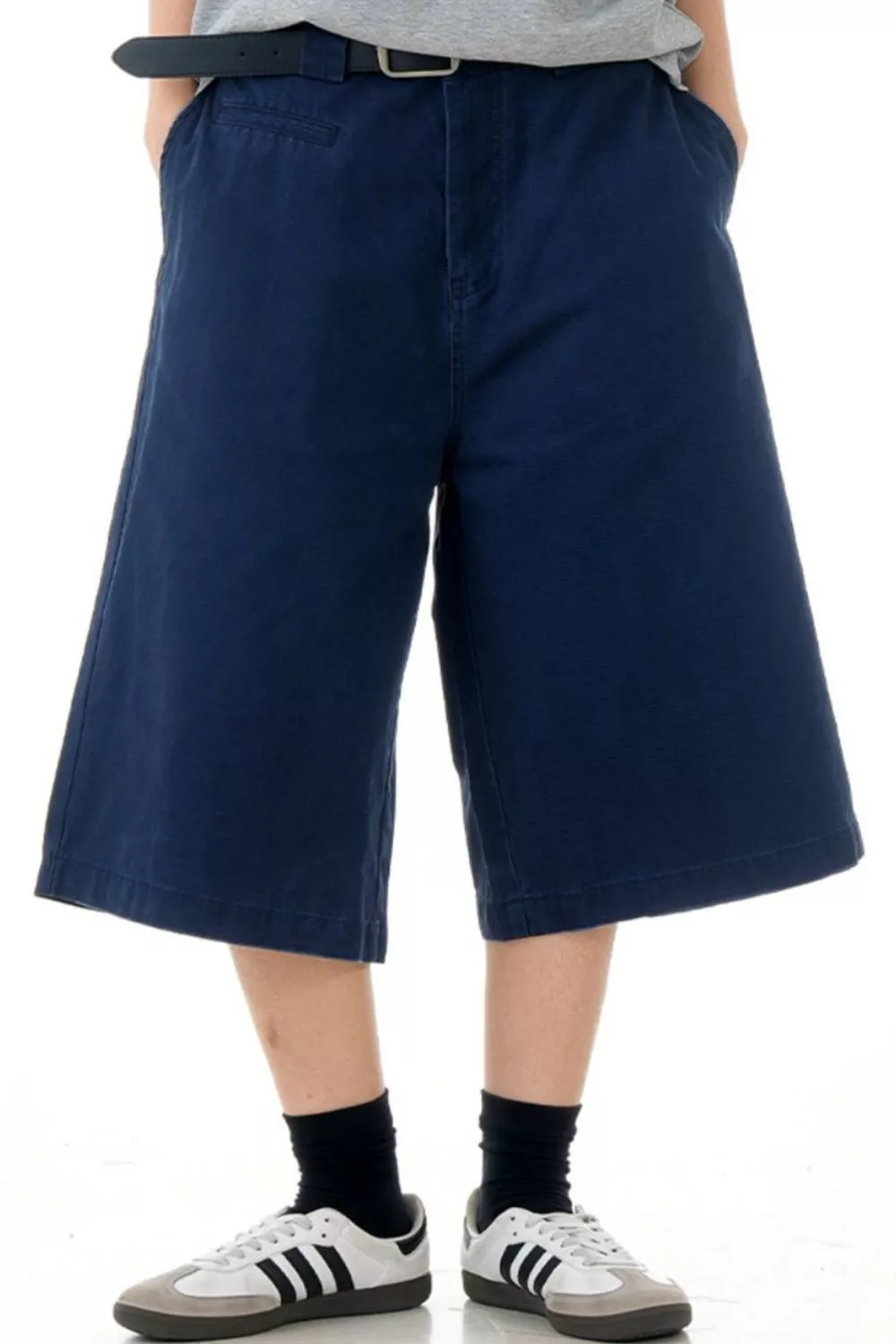 Men's Wide-Leg Casual Shorts, image 2