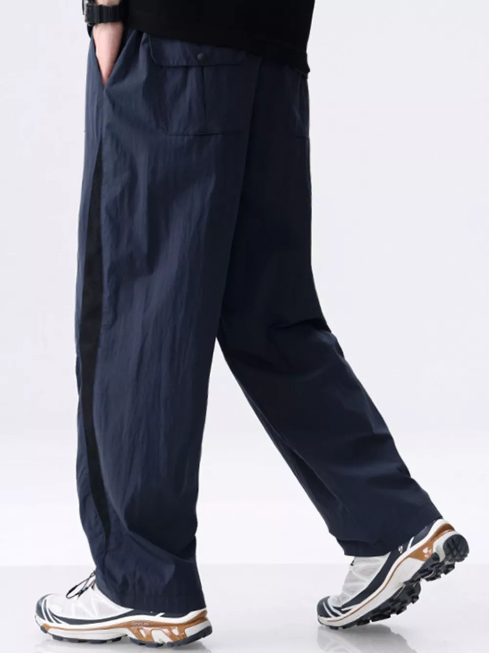 Men's Plus Size Wide Leg Pants, image 9