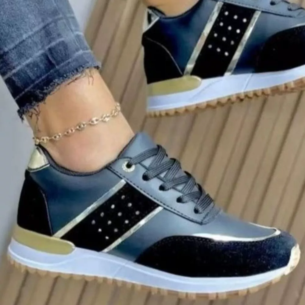 Round Toe Lace Up Athletic, image 4