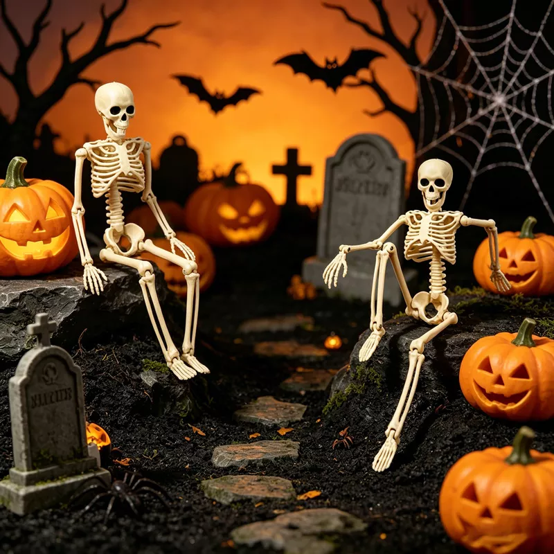 Halloween Decorative Skeleton Set, image 2