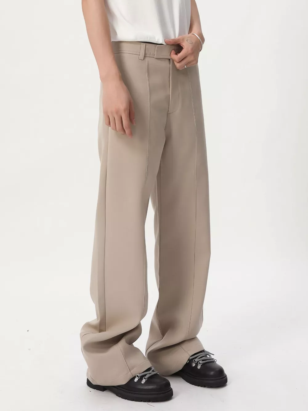 Men's Wide Leg Casual Pants, image 4