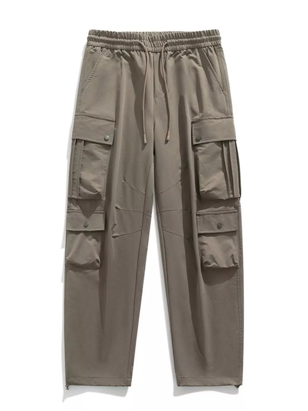 Men's Plus Size Loose Fit Multi-Pocket Cargo Pants, image 12
