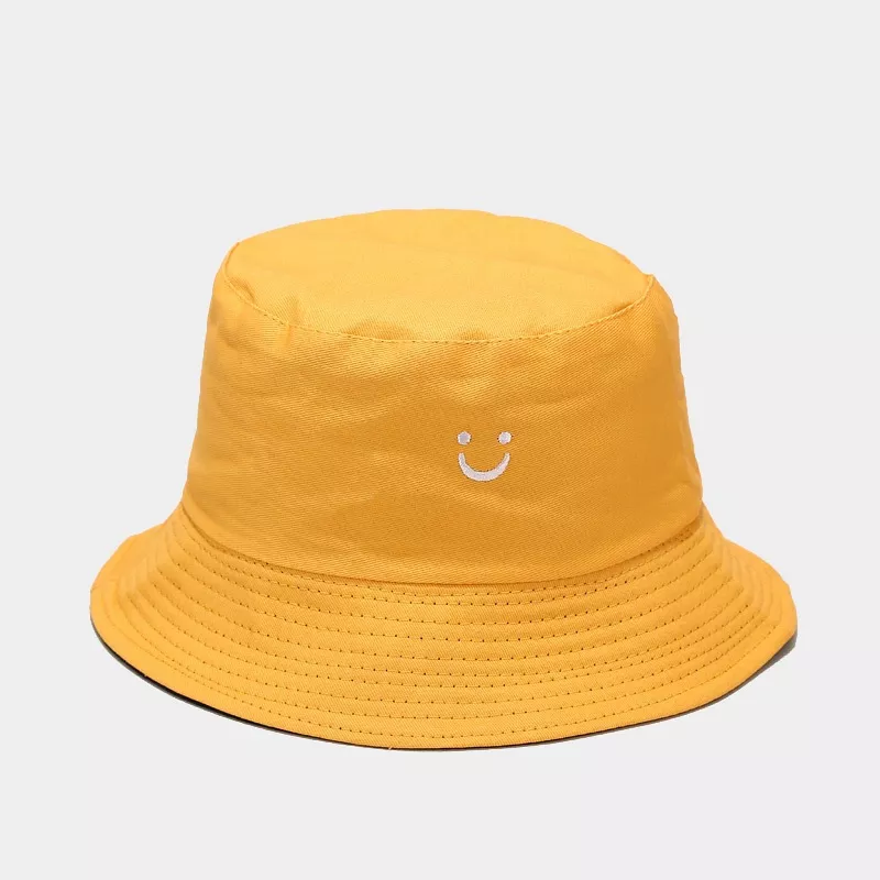 Embroidered Smiley Face Bucket Hat, image 8
