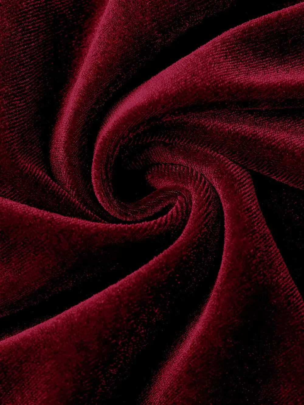 Plus Size Ruffled Velvet Elastic Waist Skirt, image 16