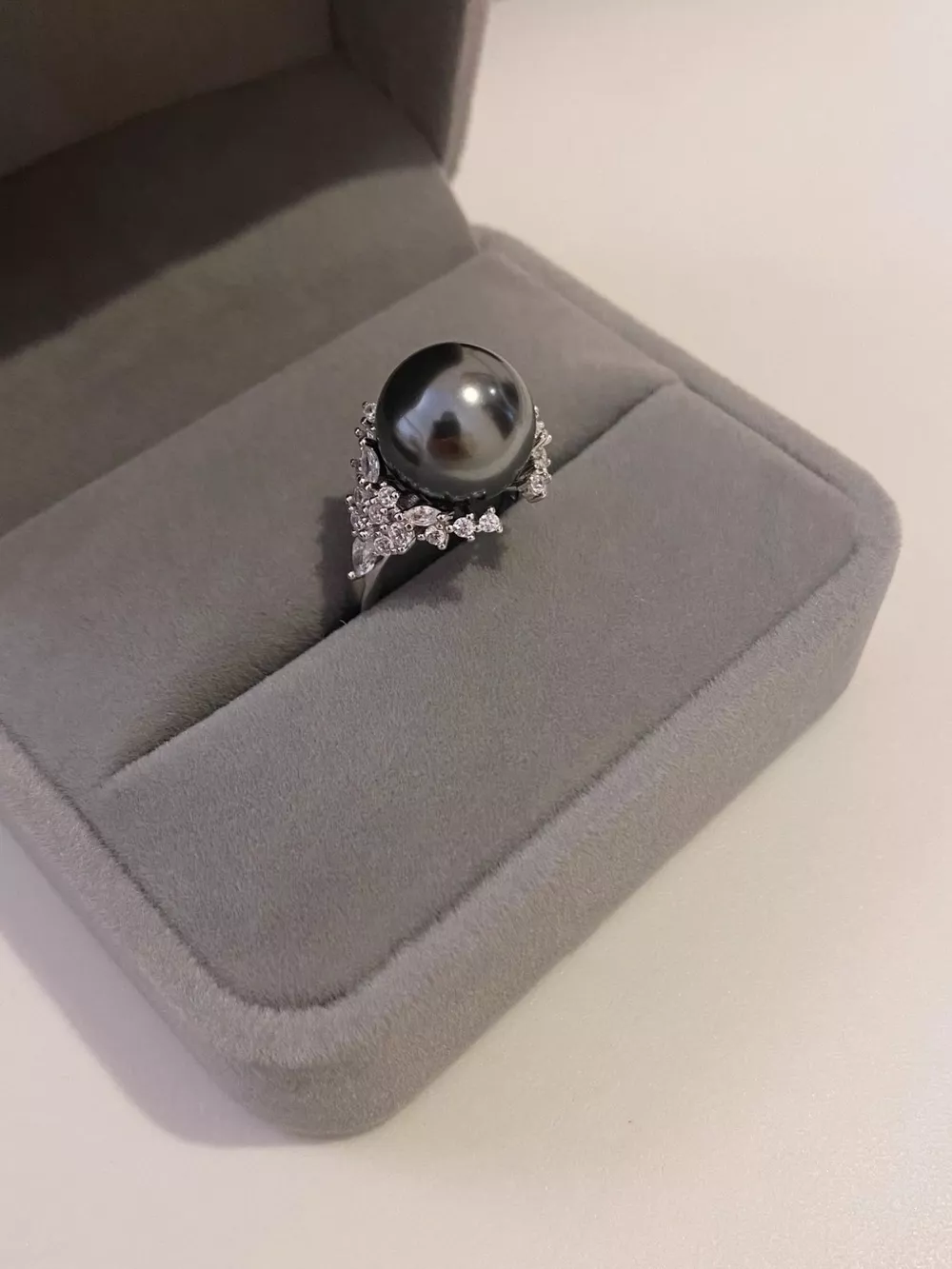 925 Sterling Silver Pearl Ring, image 4