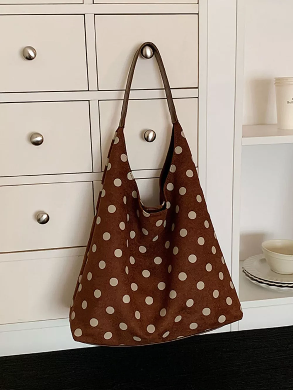 Polka Dot Shoulder Bag, image 6