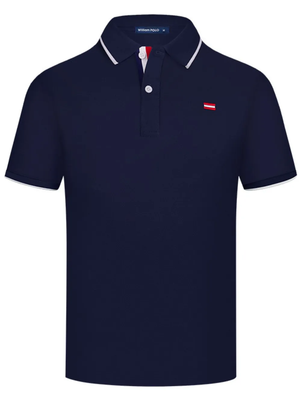 Men's Plus Size Breathable Short Sleeve Polo