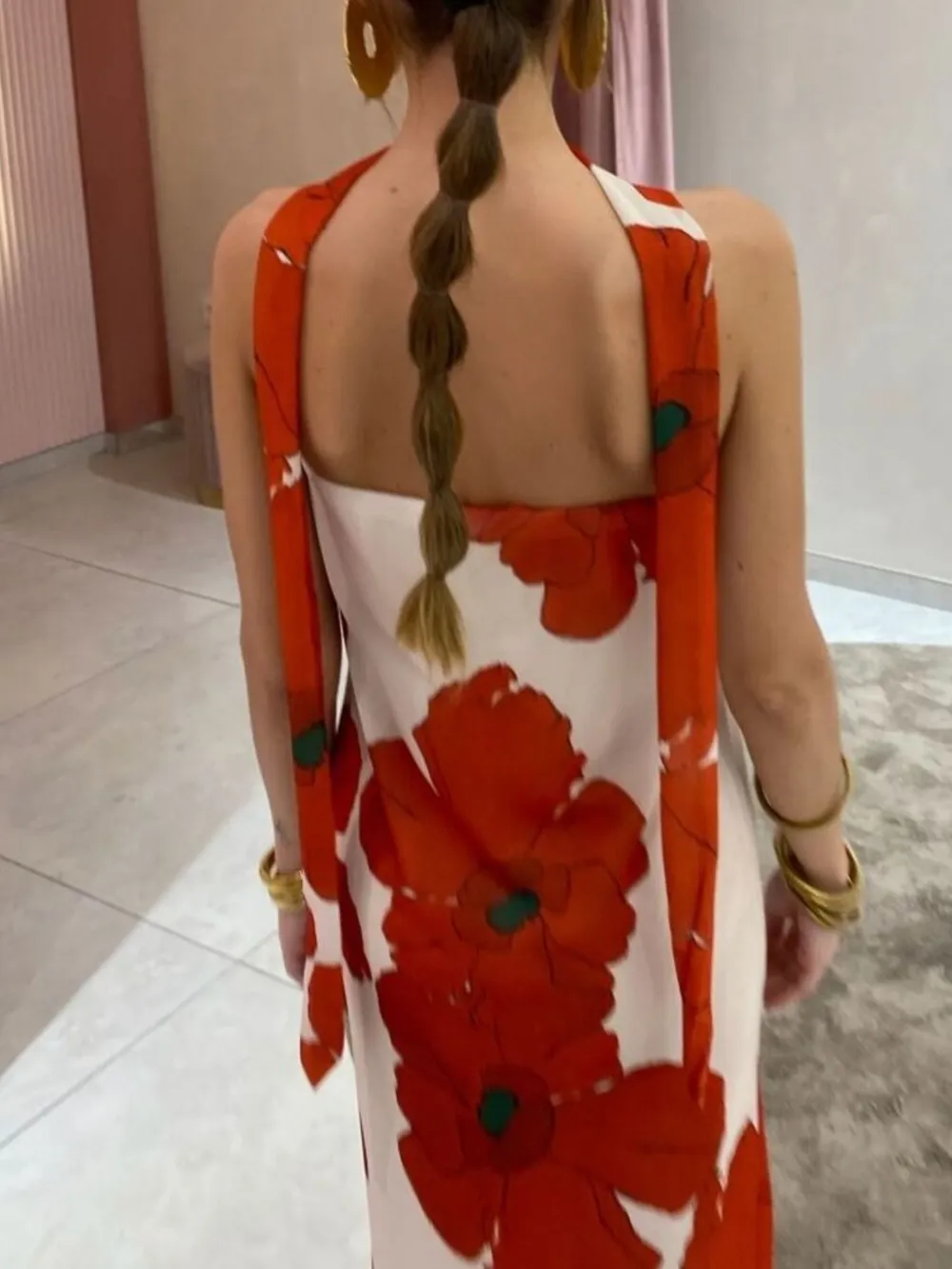 Printed Tube Maxi Dress, image 22