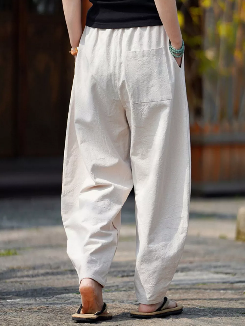 Men's Plus Size Wide Leg Pants, image 5