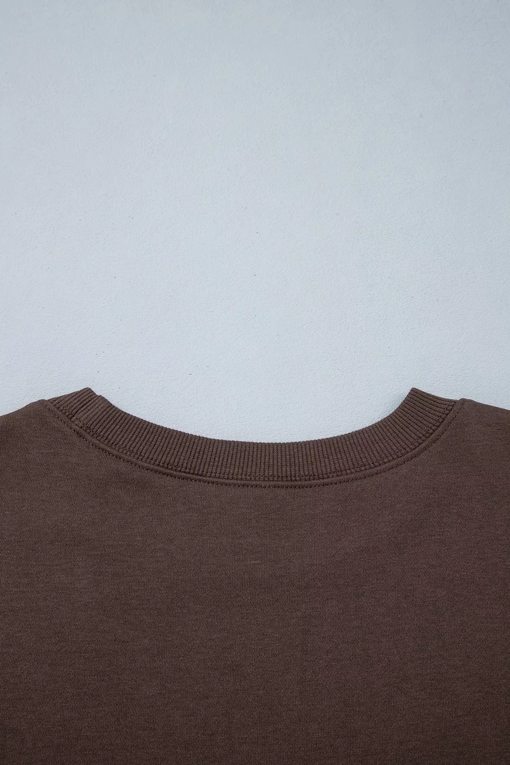 Polka Dot Slogan Print Casual Pullover Sweatshirt, image 7