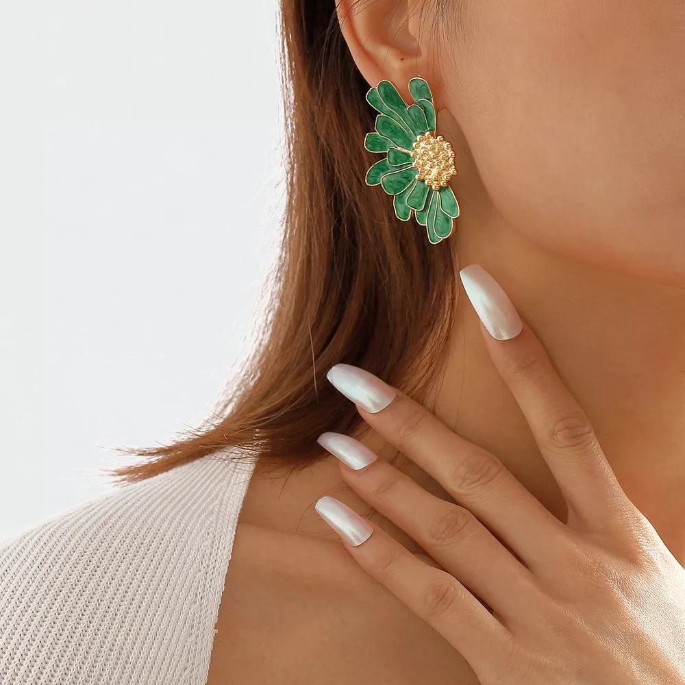 Flower Stud Earrings, image 19