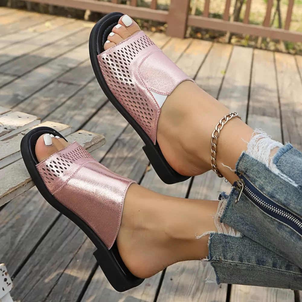 Open Toe Hollow-Out Sandals, image 10