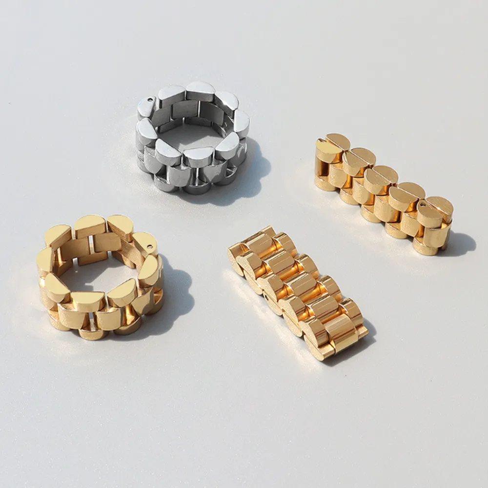 Plated Titanium Steel Ring, image 5