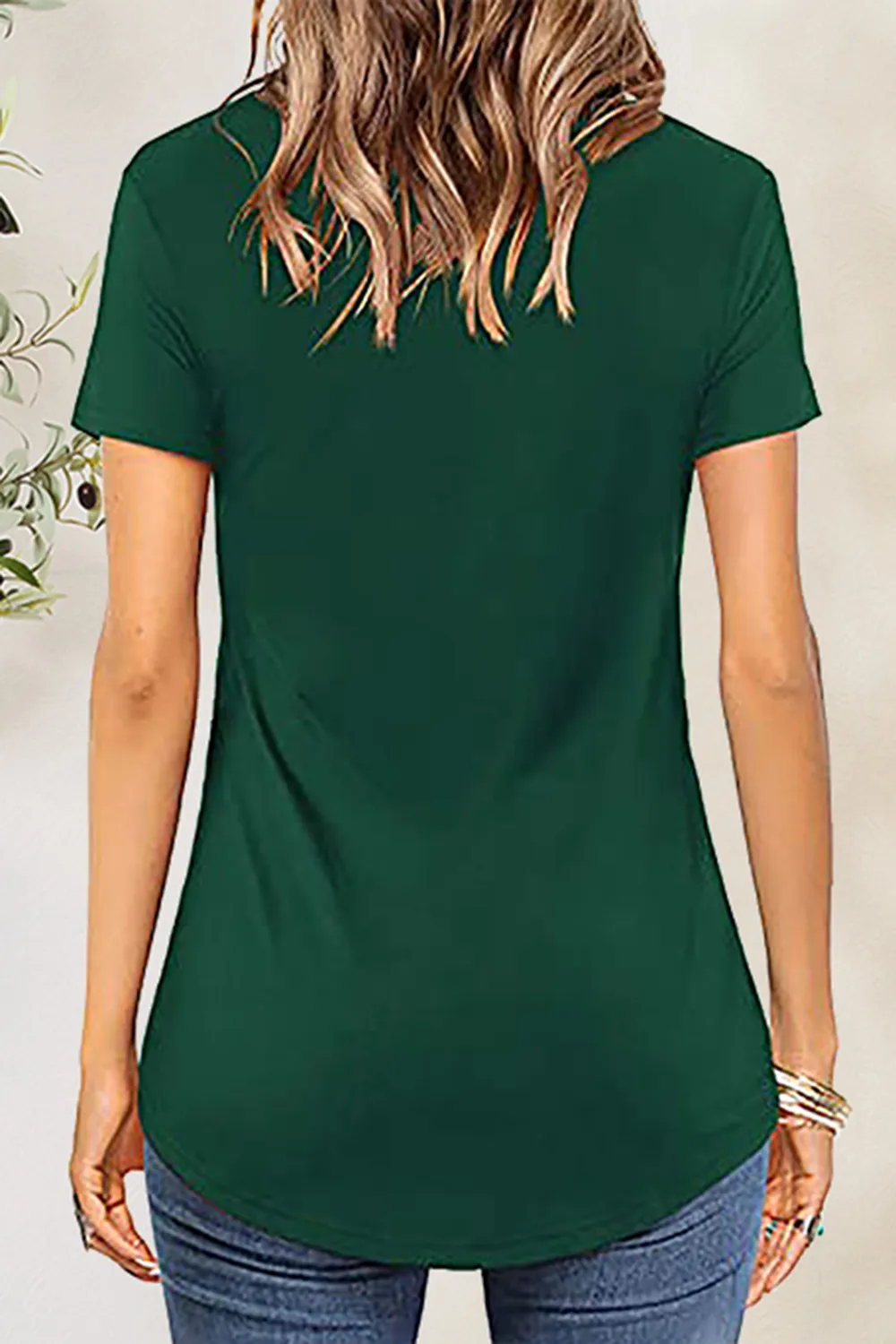 Crisscross Short Sleeve T-Shirt, image 11