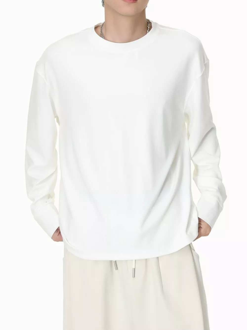 Men's Oversized Long Sleeve T-Shirt
