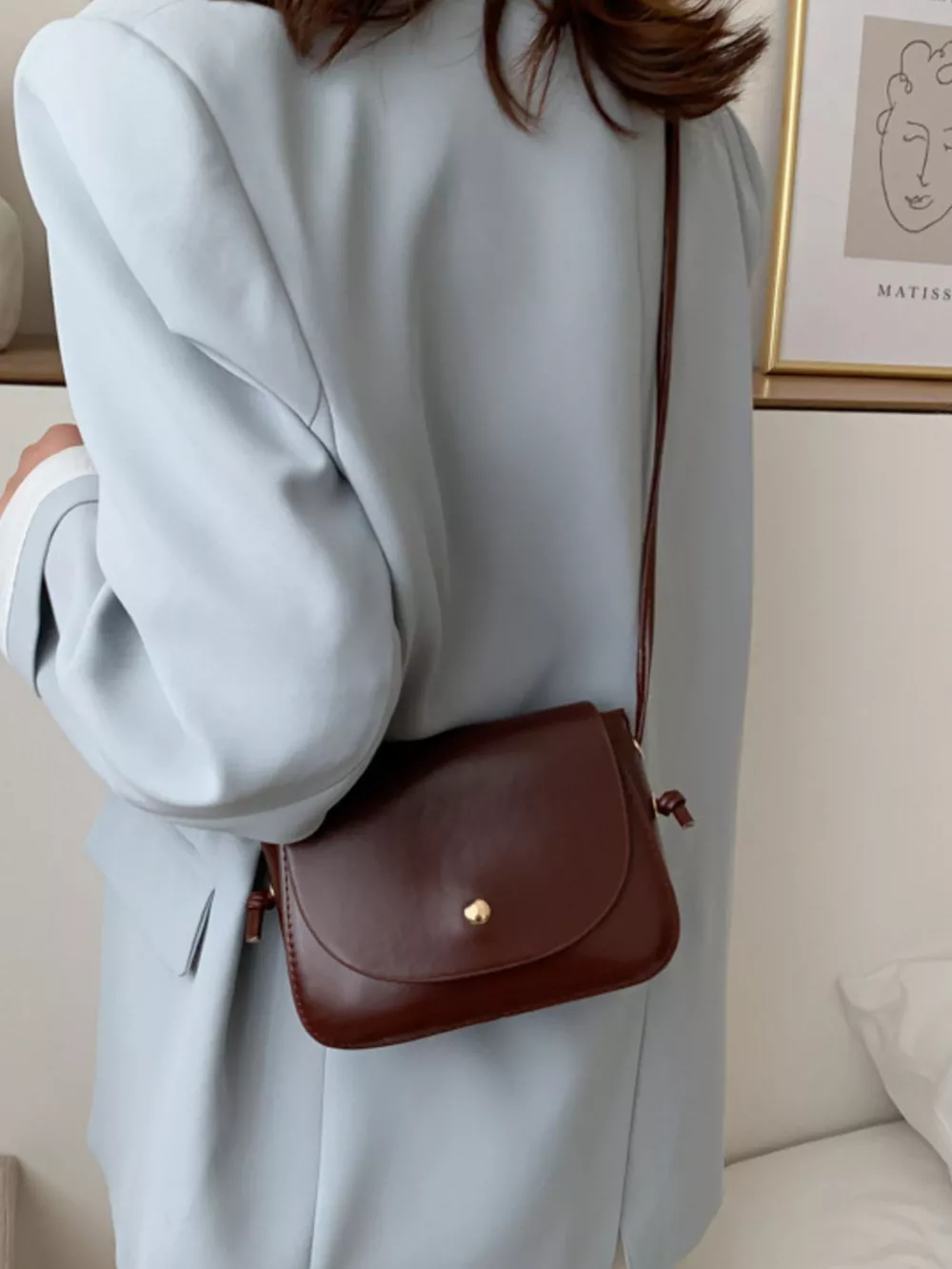PU Leather Crossbody Bag, image 9