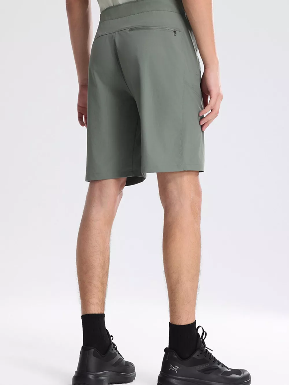 Men's Plus Size Pocketed Lightweight Shorts, image 4