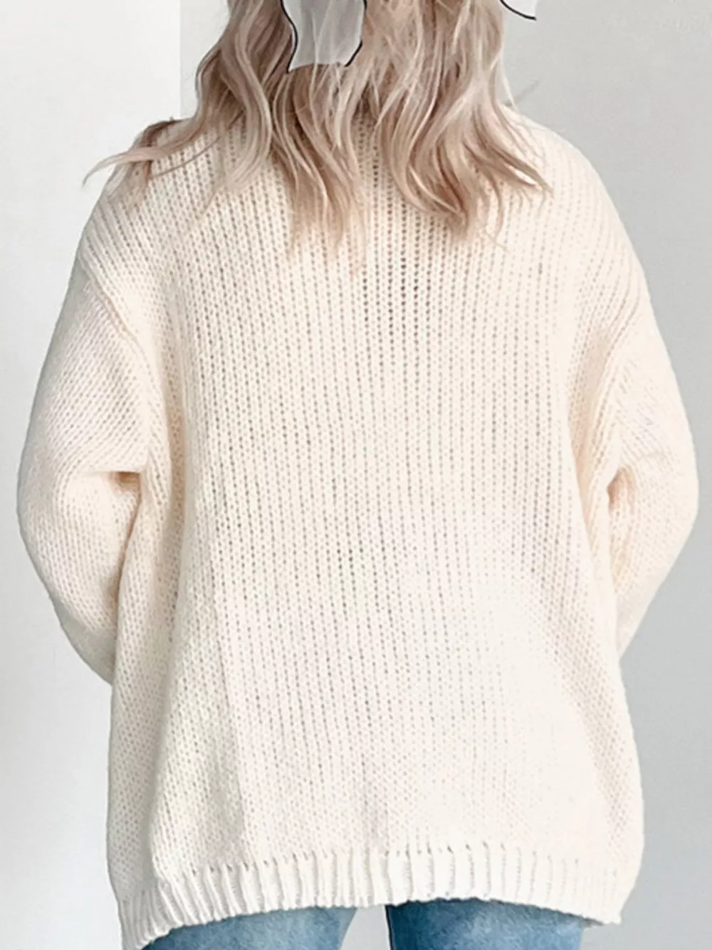 Embroidered Button Up Cardigan, image 10