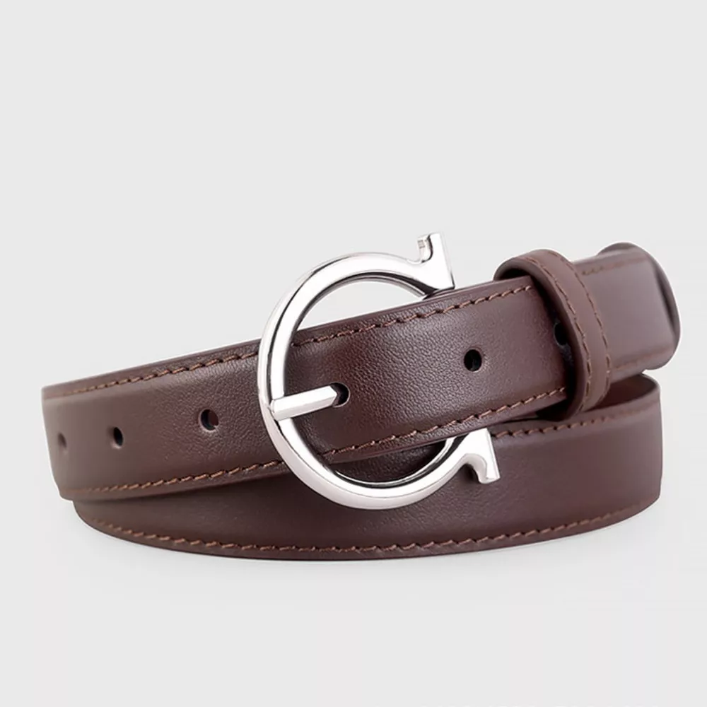 Buckle Leather Belt, image 5