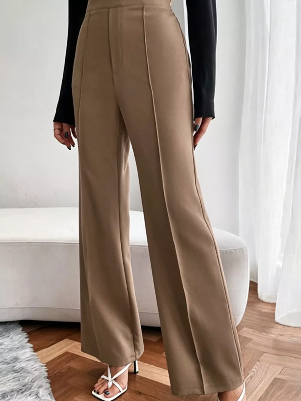 High Waist Flare Pants, image 8