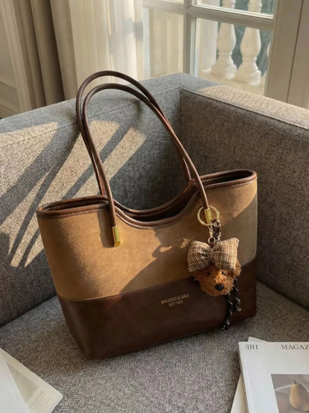 PU Leather Shoulder Bag, image 7