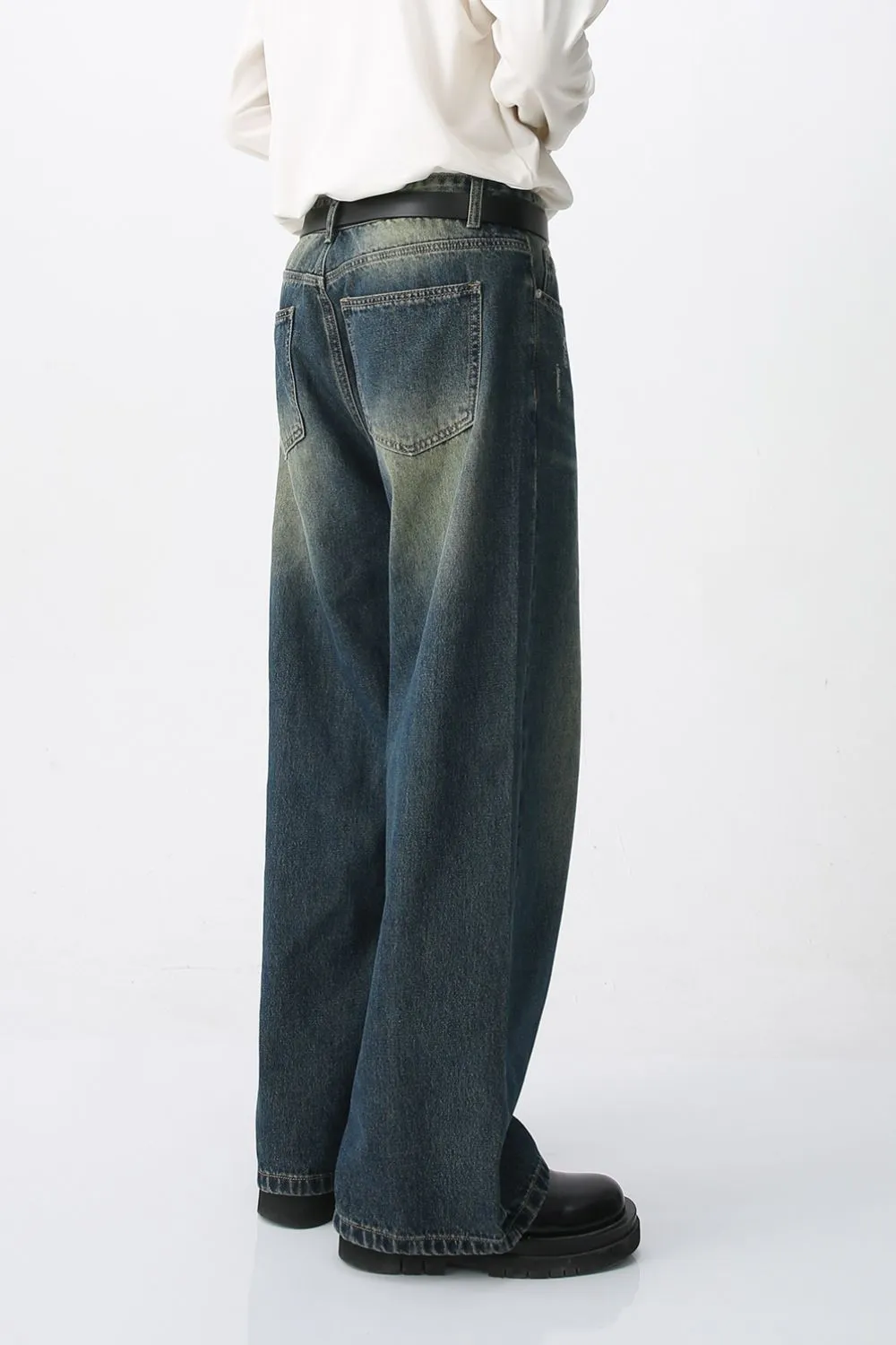 Wide Leg Jeans with Pockets, image 4