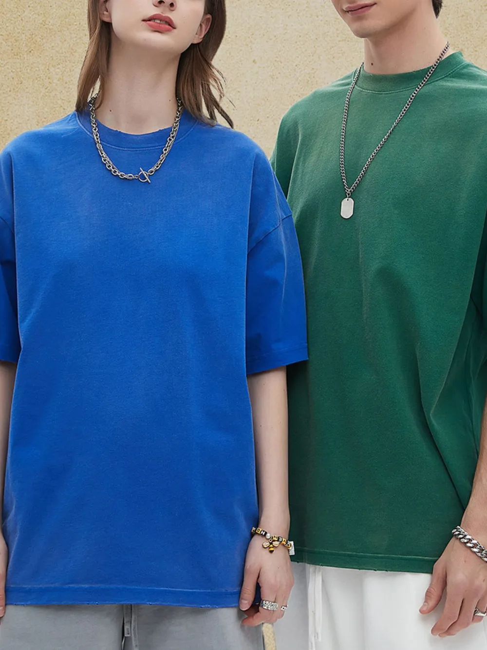 Men's Round Neck Half Sleeve T-Shirt, image 4