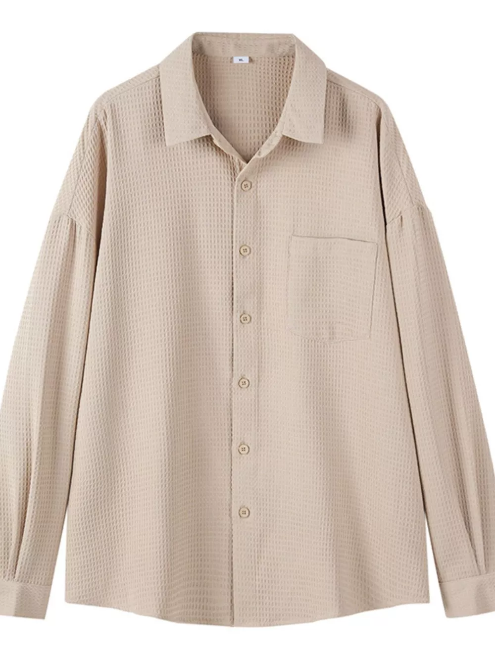 Men's Plus Size Button Up Casual Shirt, image 4