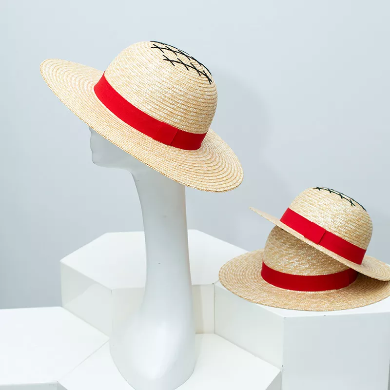 Classic Straw Sun Hat with Ribbon