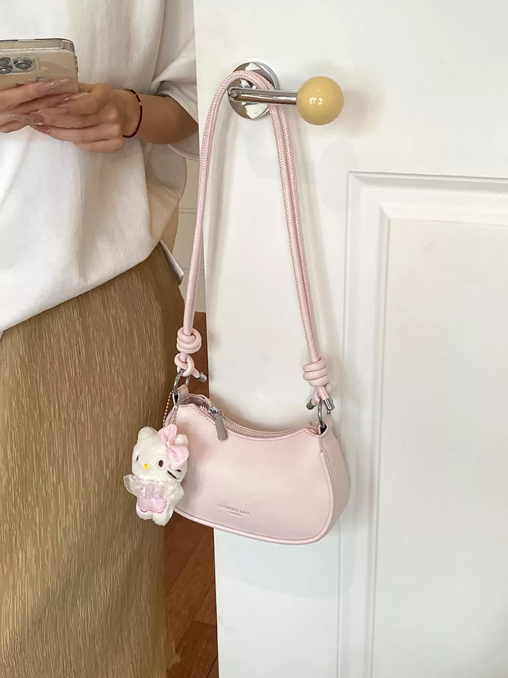 Knot Strap Crossbody Bag, image 3