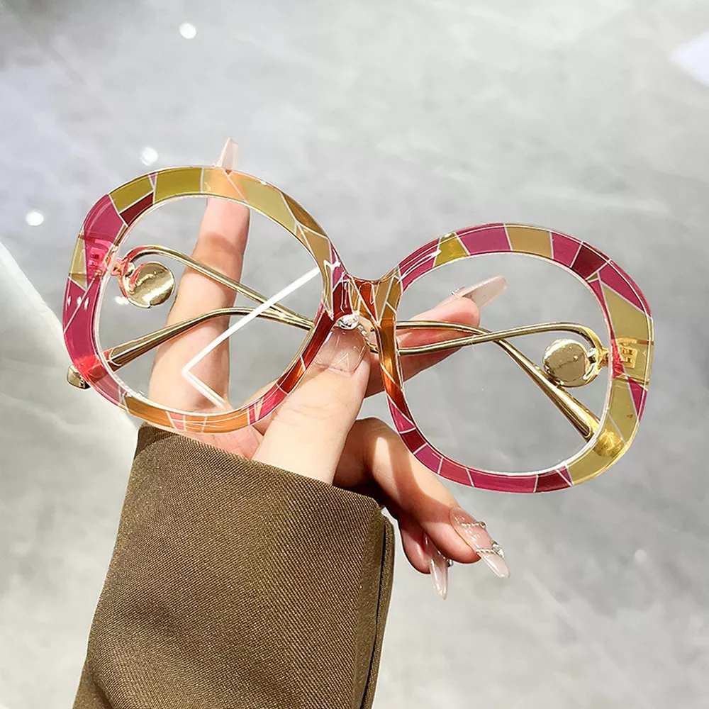 Oversized Round Frame Sunglasses, image 3