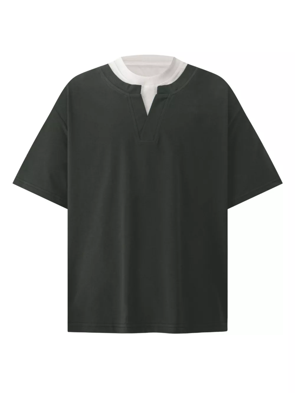 Men's Contrast Short Sleeve T-Shirt