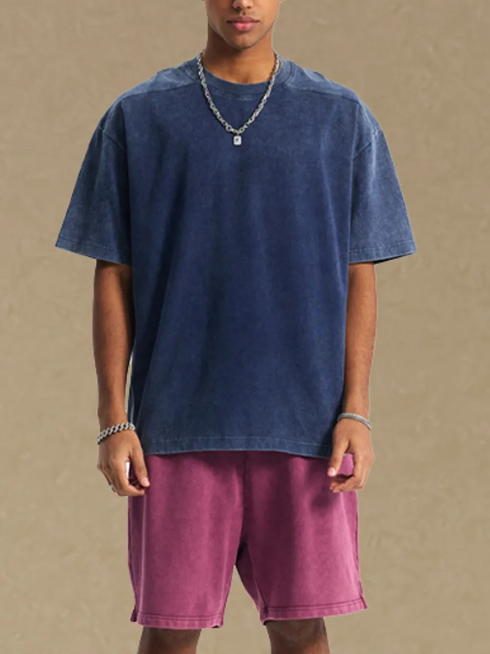 Men's Round Neck Half Sleeve T-Shirt, image 6