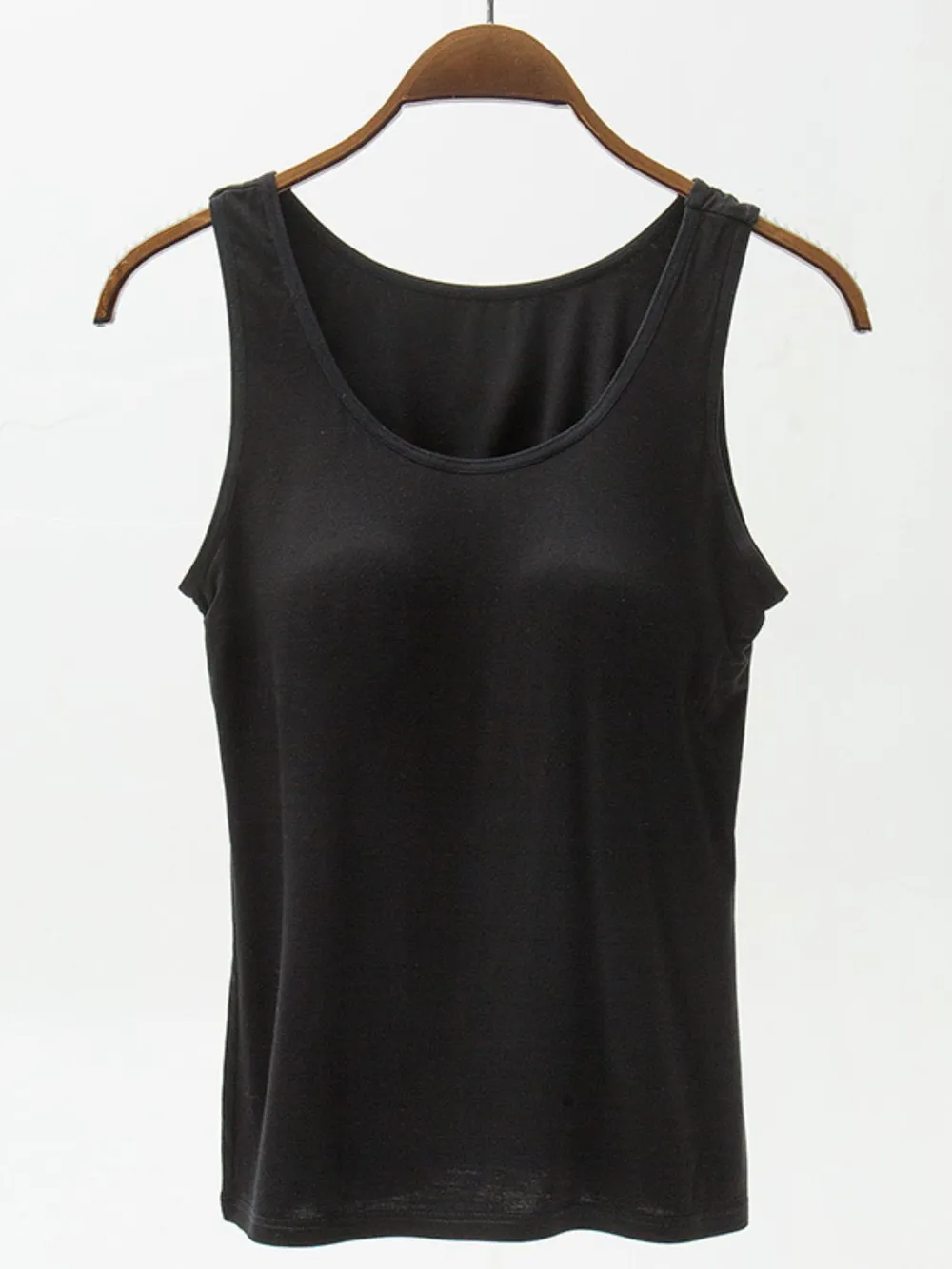 Full Size Wide Strap Modal Tank with Bra, image 10