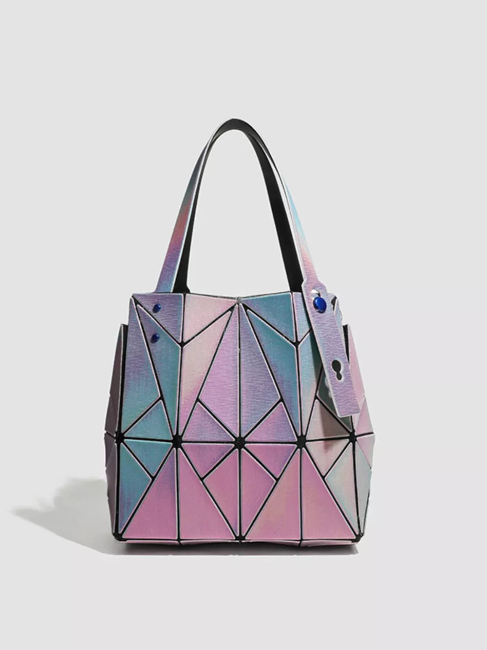 Geometric Iridescent Shoulder Bag, image 4