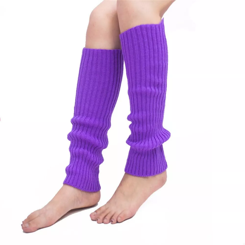 Ribbed Knit Leg Warmers, image 9