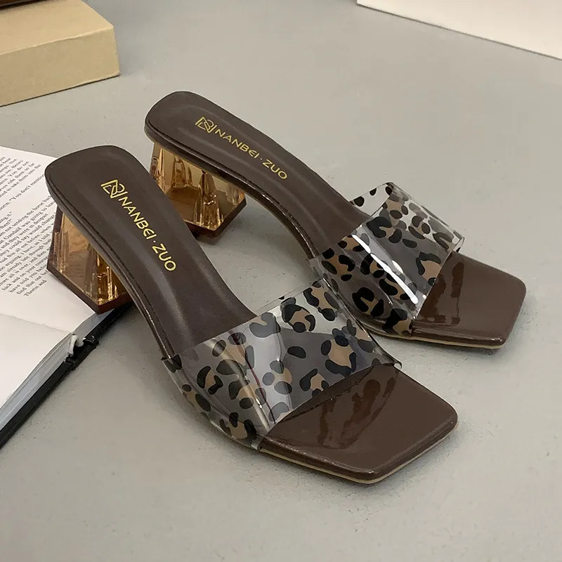 Open Toe Block Heels Sandals, image 9